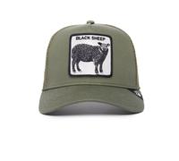 Goorin Bros. The Farm Original Gorra de camionero de malla ajustable a presión, color verde oliva (oveja negra), talla única, Oliva (la oveja negra), talla única