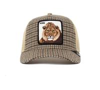 Goorin Bros. Lodge King Trucker Mesh Cap León Gorra The Farm Lion Basecap Check