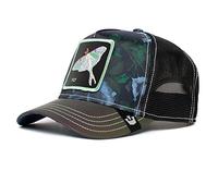Goorin Bros Moon Songs Fly Moth Black Adjustable Trucker Cap