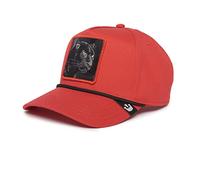 Goorin Bros Panther Twill Red Adjustable Trucker Cap