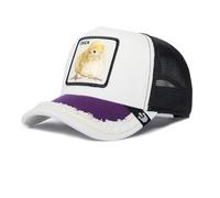 Goorin Bros Silky Chick Pollito Blanco Gorra de Camionero Ajustable