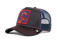 Goorin Bros Stallion Trip Horse Black Adjustable Trucker Cap