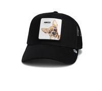 Goorin Bros The Amigo Perro Negro Gorra de Camionero Ajustable