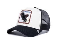 Goorin Bros. The Animal Farm The Freedom Eagle - Gorra de camionero, blanca, talla única