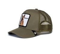 Goorin Bros The Bad Boy Shepherd Hund Olive A-Frame Adjustable Trucker Cap - One-Size