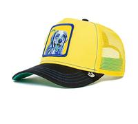 Goorin Bros. The Farm Acid Trip Collection - Gorra de camionero ajustable unisex, Amarillo (Doggy Trip), talla única
