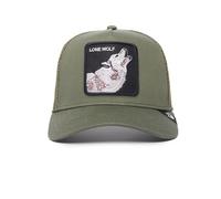 Goorin Bros. The Farm Gorra ajustable unisex original, abierta tipo snapback, (The Lone Wolf), Oliva, Talla única, talla única