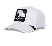Goorin Bros. The Farm Gorra de Camionero de Malla Ajustable para Hombre y Mujer béisbol, Trucker-highrioer-Blanco#34147, Talla única Unisex Adulto