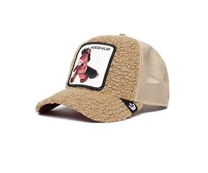 Goorin Bros. The Farm Gorra de malla infantil unisex (Little Horsey), marrón, talla única, talla única