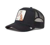 Goorin Bros. The Farm Gorra trucker con cierre ajustable a presión, unisex, negro (The G.O.A.T.), talla única, talla única