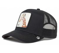 Goorin Bros. The Farm Gorra trucker con cierre ajustable a presión, unisex, negro (The G.O.A.T.), talla única, talla única