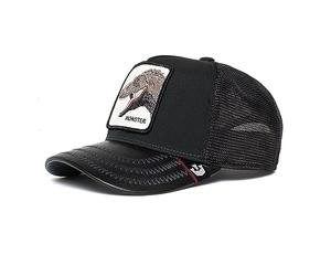 Goorin Bros. The Farm Little Monster - Gorra de camionero unisex para niños, color negro, talla única, talla única