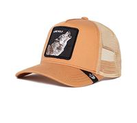 Goorin Bros. The Farm Lone Wolf Truckin - Gorra de malla ajustable estilo trucker para hombres y mujeres, color malva, talla única, talla única