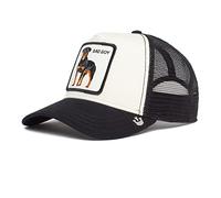 Goorin Bros. The Farm Original - Gorra de béisbol ajustable unisex de malla, color blanco, (The Baddest Boy), talla única, talla única
