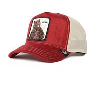 Goorin Bros. The Farm Snug Lyfe - Gorra de camionero ajustable, Rojo (What Its), talla única