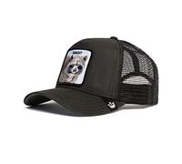 Goorin Bros. The Farm Mesh Gorra para Hombre y Mujer béisbol, Trucker Bandit Black #27769, Talla única