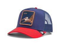 Goorin Bros The Flocking Bird A-Frame Trucker Cap Navy Red