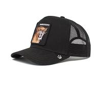 Goorin Bros The Sabertooth Tiger Black A-Frame Adjustable Trucker Cap - One-Size
