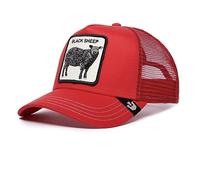 Goorin Bros. Trucker Cap Black Panther, Red (la oveja negra), talla nica
