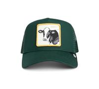 Goorin Bros. Trucker Cash Cow Guard - Gorra (talla única), color verde oscuro