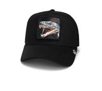 Goorin Bros. Core Combo - Gorra de camionero para hombres y mujeres, color negro (La serpiente viciosa), talla única, Negro (la serpiente viciosa), talla única