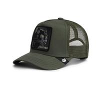Goorin Ki-Cap Panther Trucker - color oliva, verde oliva, Talla única