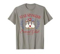 Goose 4 de julio Star Spangled Social Club Independence Day Camiseta