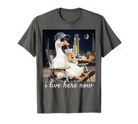 Goose Artemis II Launch Funny Back To The Moon Photo Camiseta
