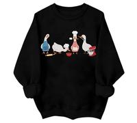 Goose Baking - Sudadera divertida para mujer, diseño de ganso con texto en inglés "Let's Get A Baked", Negro, M