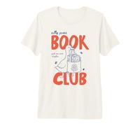 Goose Book Club Reader Book Lover Silly Bookworm Bookish Camiseta Premium