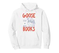 Goose Book Club Reader Book Lover Silly Bookworm Bookish Sudadera con Capucha