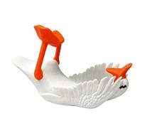 Goose Bottle Holder - Tabletop Liquor Grate, Layered Polymer Sculpture, Waterfowl Drink Cradle | Desktop Champagne Stand Filament Crafted Mold Additive Manufactured Figurine for Displaying Fine Chabli