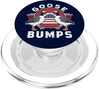 Goose Bumps Divertido Juego de Palabras Amantes de Animales Gansos Observadores de Aves PopSockets PopGrip para MagSafe