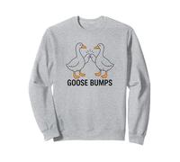 Goose Bumps Funny Ganso Puño Bump Animal Pun Diseño Sudadera