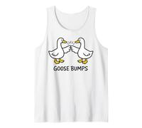 Goose Bumps Funny Silly Goose Meme Camiseta sin Mangas