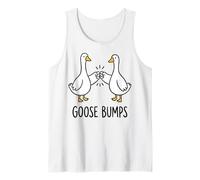 Goose Bumps Funny Silly Goose Meme Camiseta sin Mangas