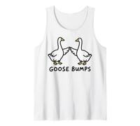 Goose Bumps Funny Silly Goose Meme Camiseta sin Mangas