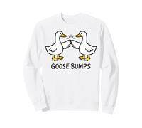 Goose Bumps Funny Silly Goose Meme Sudadera