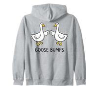 Goose Bumps Funny Silly Goose Meme Sudadera con Capucha