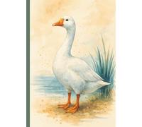 Goose Composition Notebook: Beautiful Bird Writing Journal for Kids Teens Students and Nature Lovers for School Notes Creative Projects and Daily Reflections