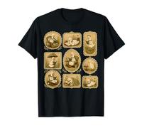 Goose Cottagecore Book Lover Bookworm Reader Goose Bibliotecario Camiseta