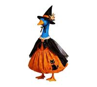 Goose Dress - Pumpkin Theme Goose Outfits 23in Cloak and Witch Hat Set