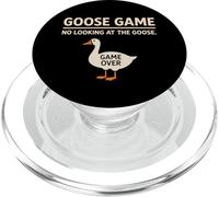 Goose Game No Looking At The Goose Humor juguetón Divertido PopSockets PopGrip para MagSafe