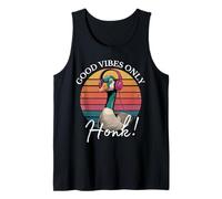 Goose Listening to Music tee | Funny Autism Sensory Goose Camiseta sin Mangas