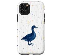 Goose Lover Vintage Blue Cottagecore Nature Bird Watching Carcasa para iPhone 11 Pro