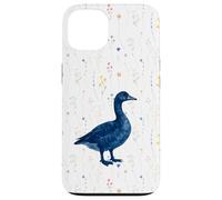 Goose Lover Vintage Blue Cottagecore Nature Bird Watching Carcasa para iPhone 13