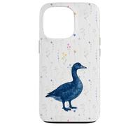 Goose Lover Vintage Blue Cottagecore Nature Bird Watching Carcasa para iPhone 13 Pro