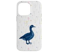 Goose Lover Vintage Blue Cottagecore Nature Bird Watching Carcasa para iPhone 14 Pro MAX