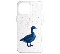 Goose Lover Vintage Blue Cottagecore Nature Bird Watching Carcasa para iPhone 16 Pro MAX