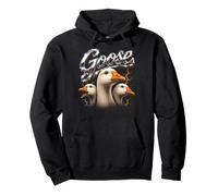 Goose Retro Farm Bird Squad Toca la bocina Divertida Sudadera con Capucha